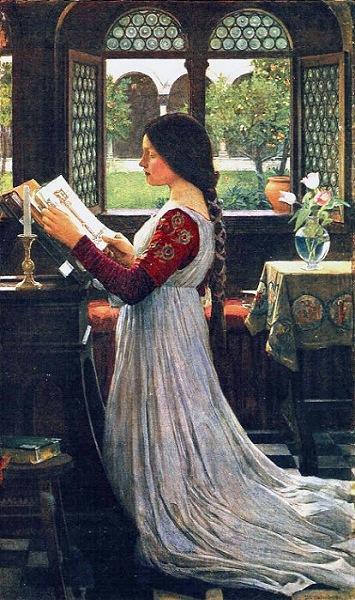 The Missal by John William Waterhouse, 1902